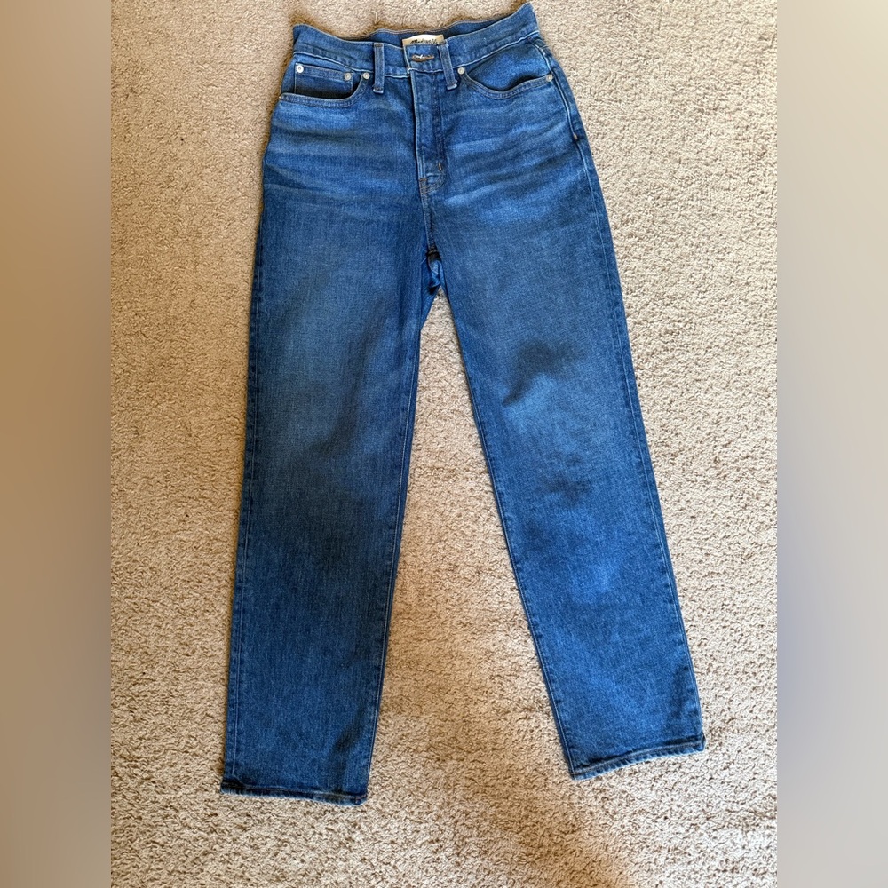 Madewell The 90s straight leg jean